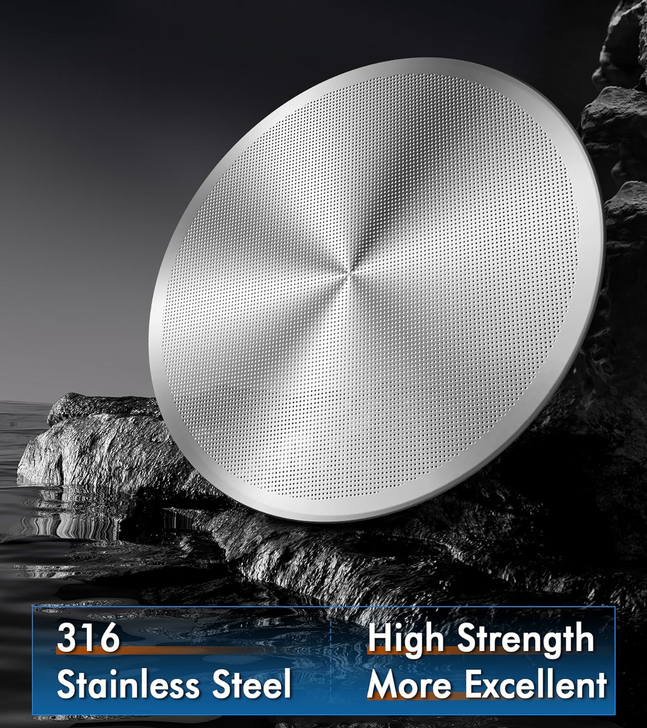 3 Pack Espresso Puck Screen for Flair espresso Coffee Maker, 316 Stainless Steel 0.2mm Ultra-Thin Coffee Espresso Filter Screen for Espresso Portafilter Filter Basket, 58.5mm