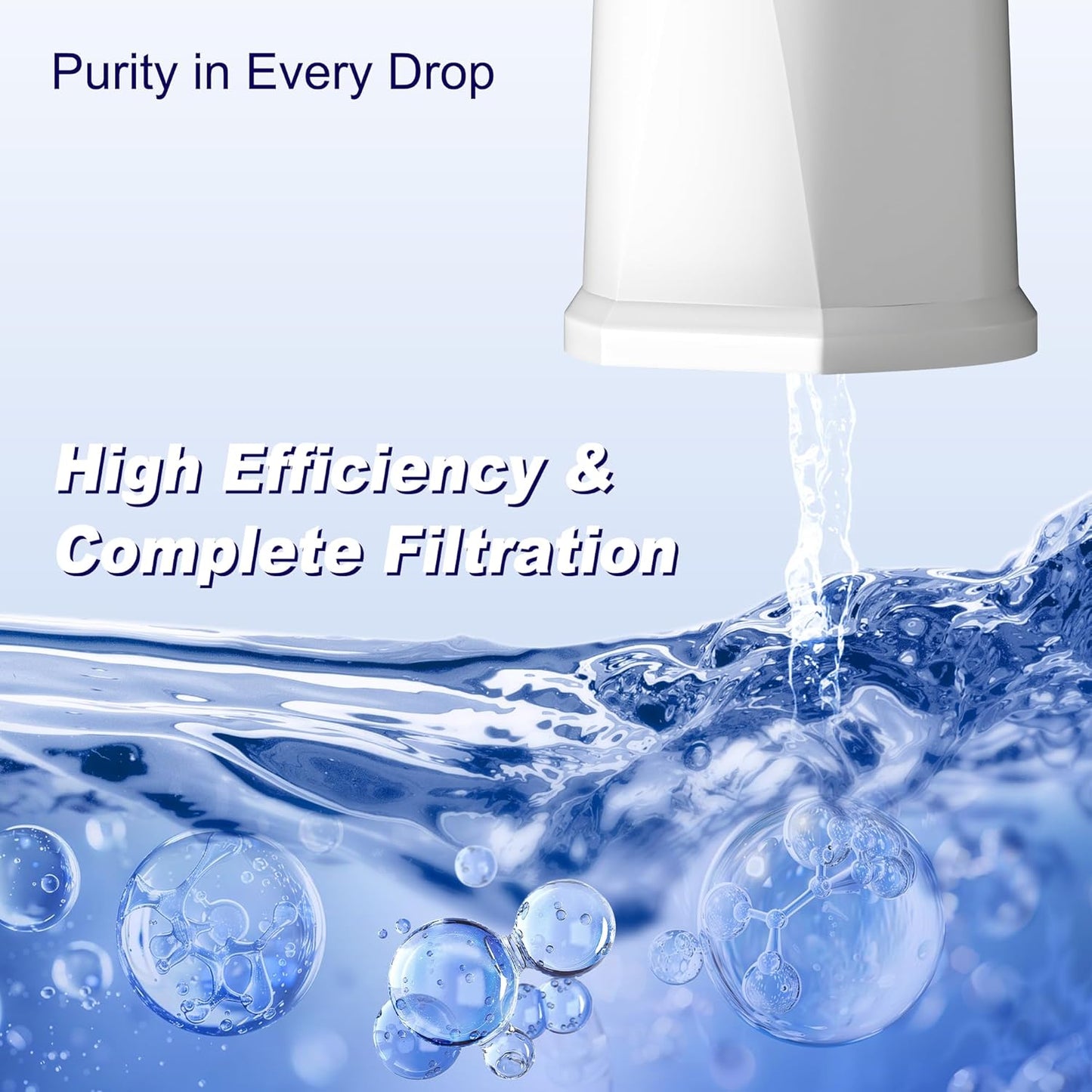 Replacement Water Filter for Breville Barista Touch Espresso Machine BES880, Barista Pro BES878, Oracle Touch BES990, Oracle BES980, Dual Boiler BES920 Bambino ClaroSwiss Sage by PETOX, 4 Pack