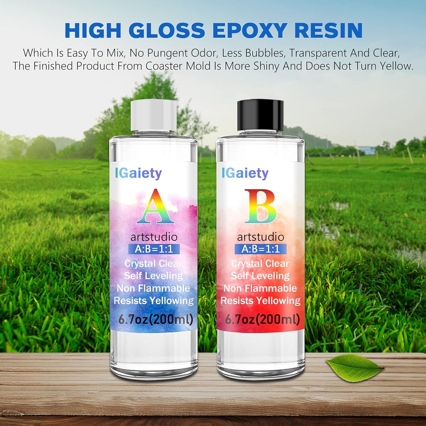 IGaiety Resin Coaster Molds Silicone Kit Cutting Serving Board Mold 82 Pcs Geode Tray Molds with Pigments for Starter Beginners Bundle Epoxy Resin Coasters Casting Kit Cup Mats Home Decoration Set