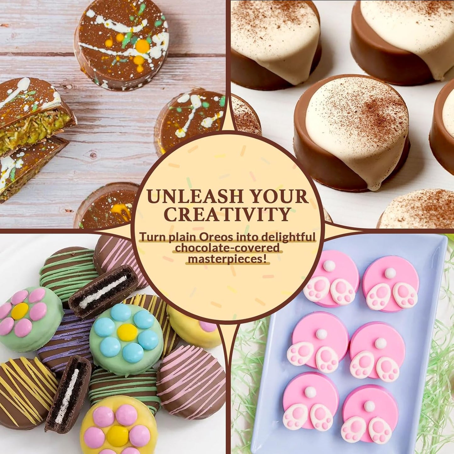 HKNMTT Round Silicone Molds 3 PCS, 12-Cavity 2.1" Round Cylinder Chocolate Covered Cookie Mold, Food Grade Non-Stick Baking Moulds for Candy Handmade Soap Pudding Jello Mini Cake Jelly Brownie