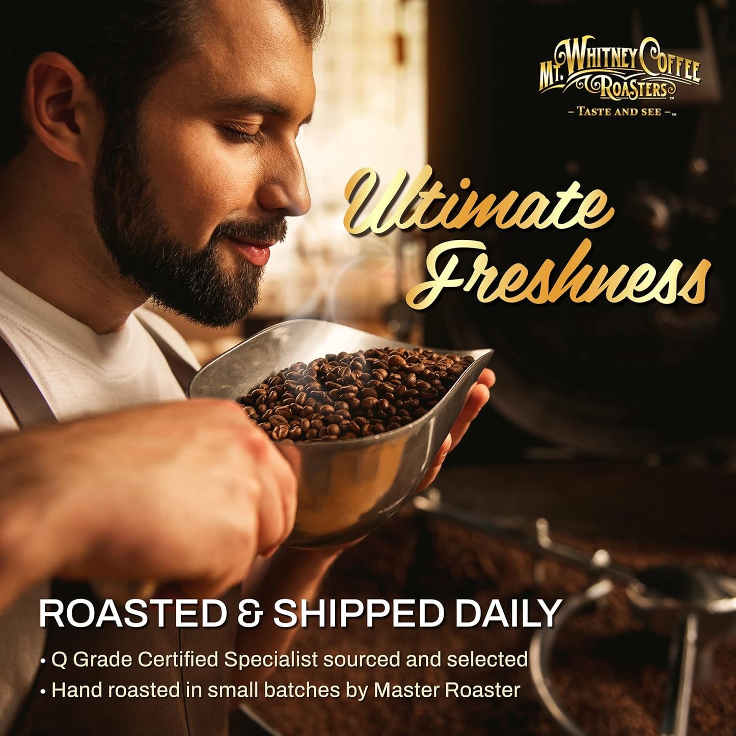 Mt. Whitney Guatemala Adiesto Cooperative Organic Low Acid Coffee (Ground, 2 lb)