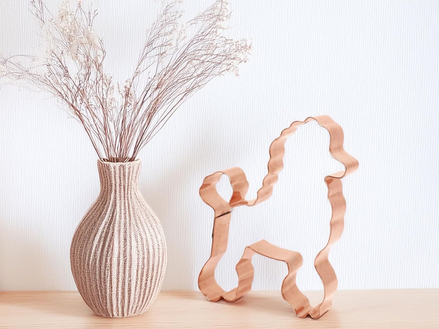 Poodle Cookie Cutter 4.25 Inch Handcrafted in USA by The Fussy Pup