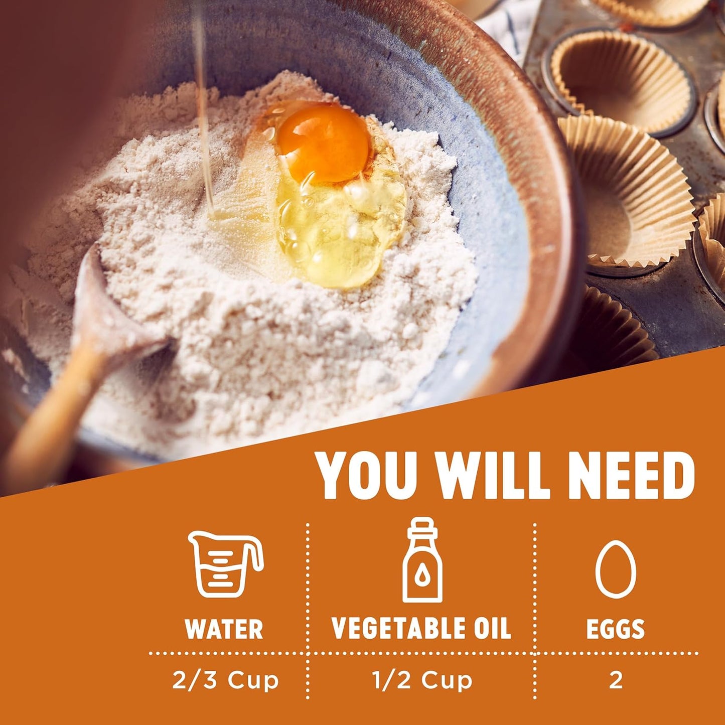 Krusteaz Baking Mix, Pumpkin Spice Quick Bread Mix, Made with Real Pumpkin & No Artificial Flavors, 15 Ounce Box (Pack of 4)