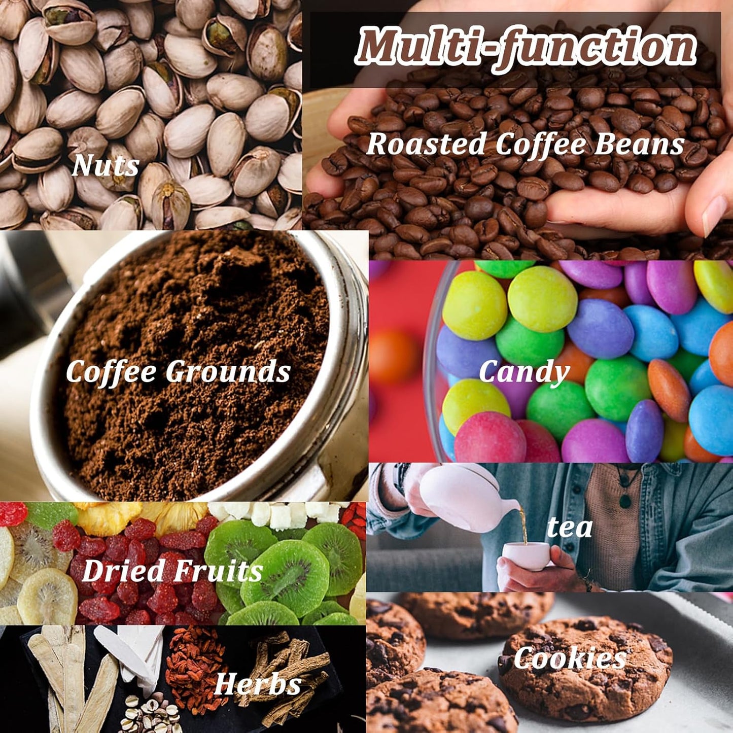 Coffee Bags with Valve (50 PCS,8oz/0.5lb) Kraft Paper High Barrier Aluminum Foil Flat Bottom Standing Coffee Beans Storage Packaging Bags,Reusable Heat Seal Side Zipper Pouches for Small Business&Home