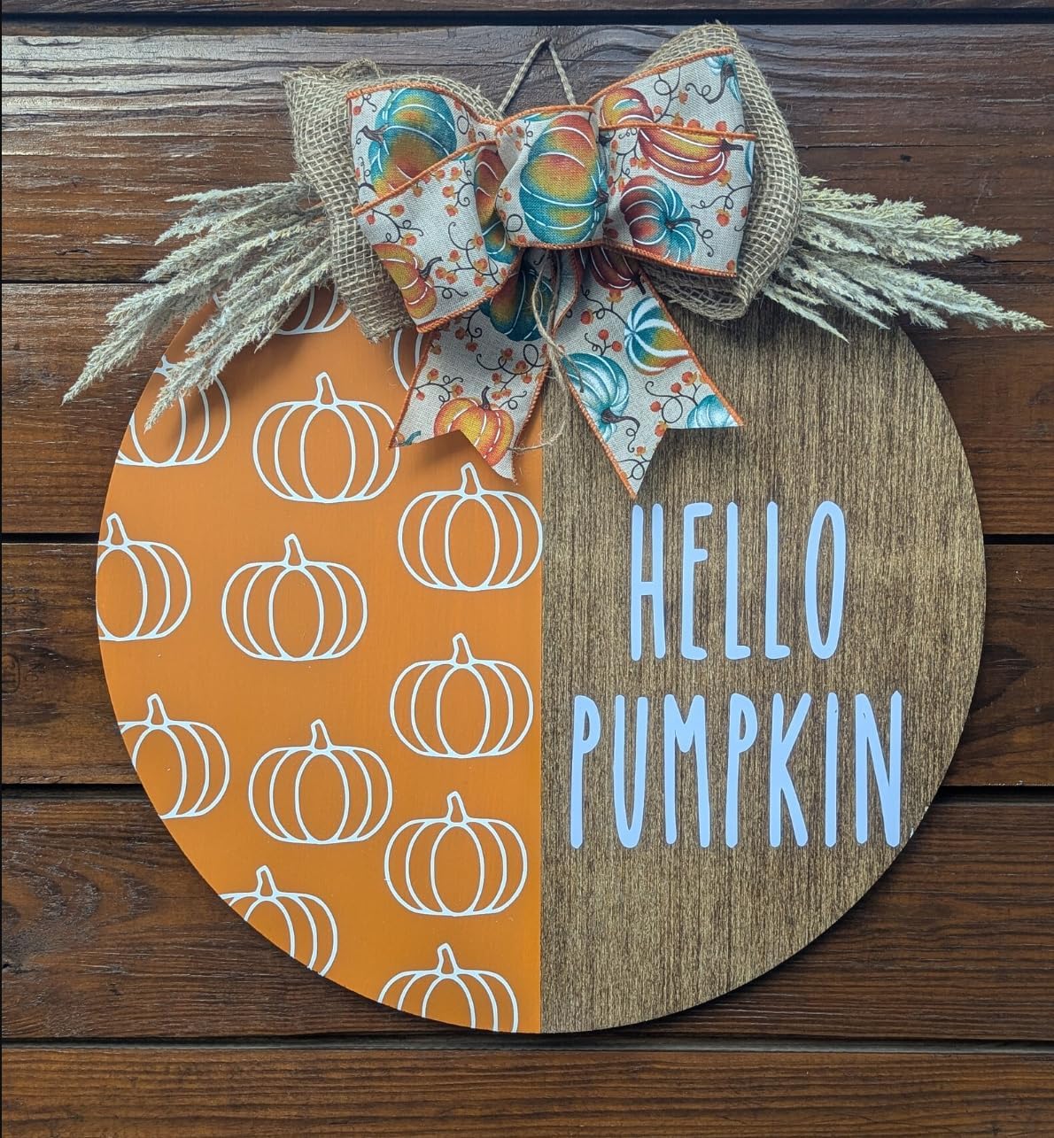 Fall Stencils for Painting on Wood Pumpkin Stencil Fall Leaves Maple Stencil Half Round Hello Autumn Drawing Templates for Door Porch Hanger Fall Wreath Home Decor