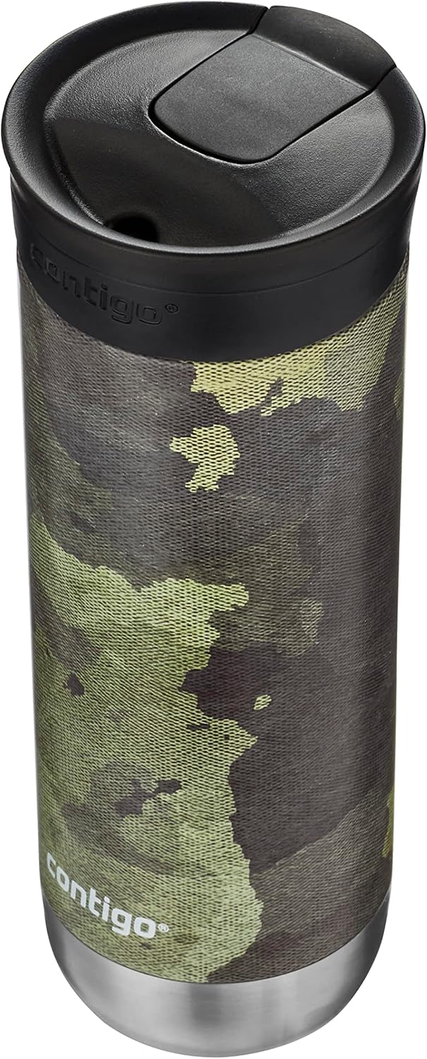 Contigo Huron Stainless Steel Travel Mug with SNAPSEAL Lid 20oz. Camo