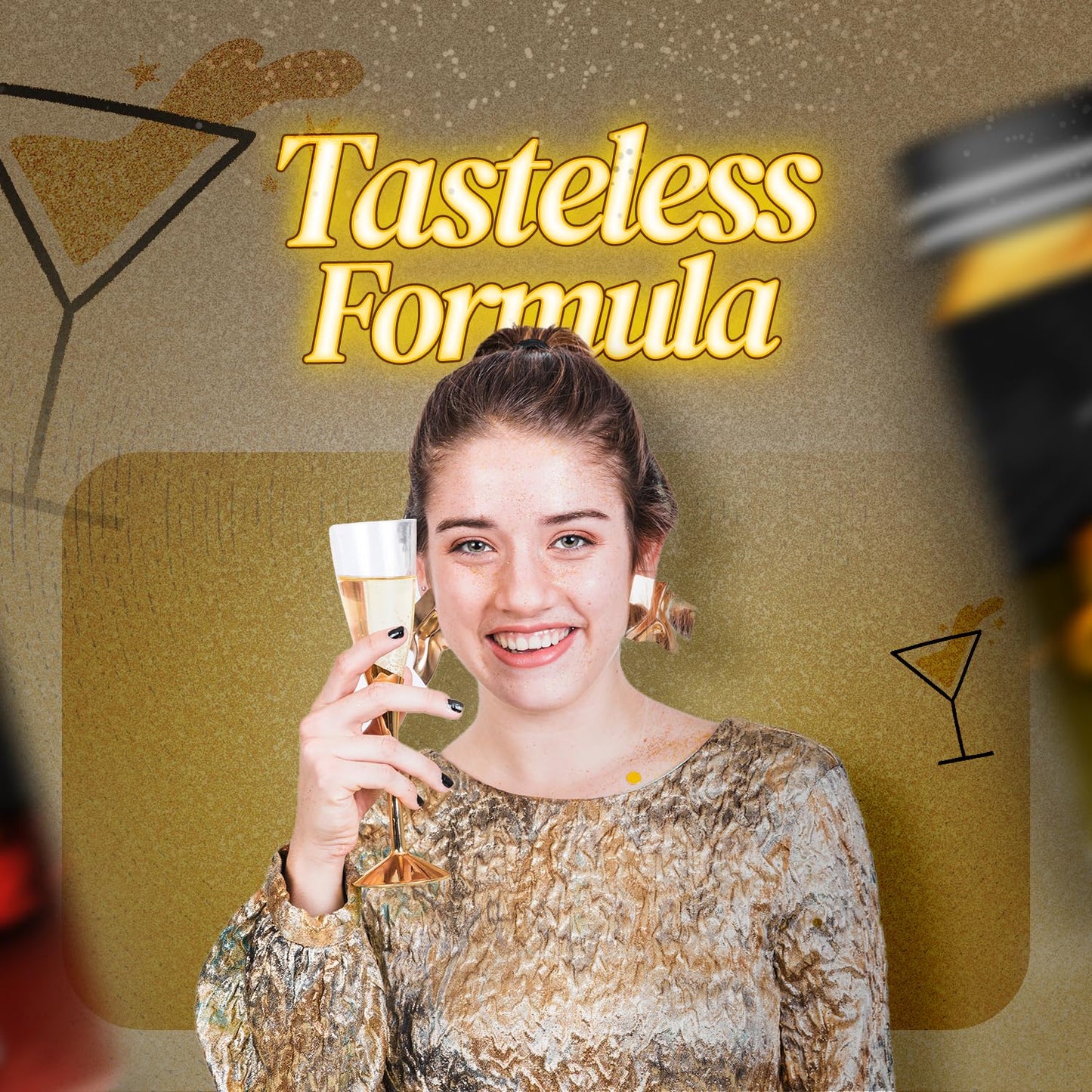 BeePoint Gold Edible Glitter for Drinks 15g - Food Grade, Vibrant Color Shimmer Powdered Dust for Drinks, Cocktails, Cake Decorating, Baking, Chocolates, Candy, Sweets, & Cookies - Vegan & Gluten Free