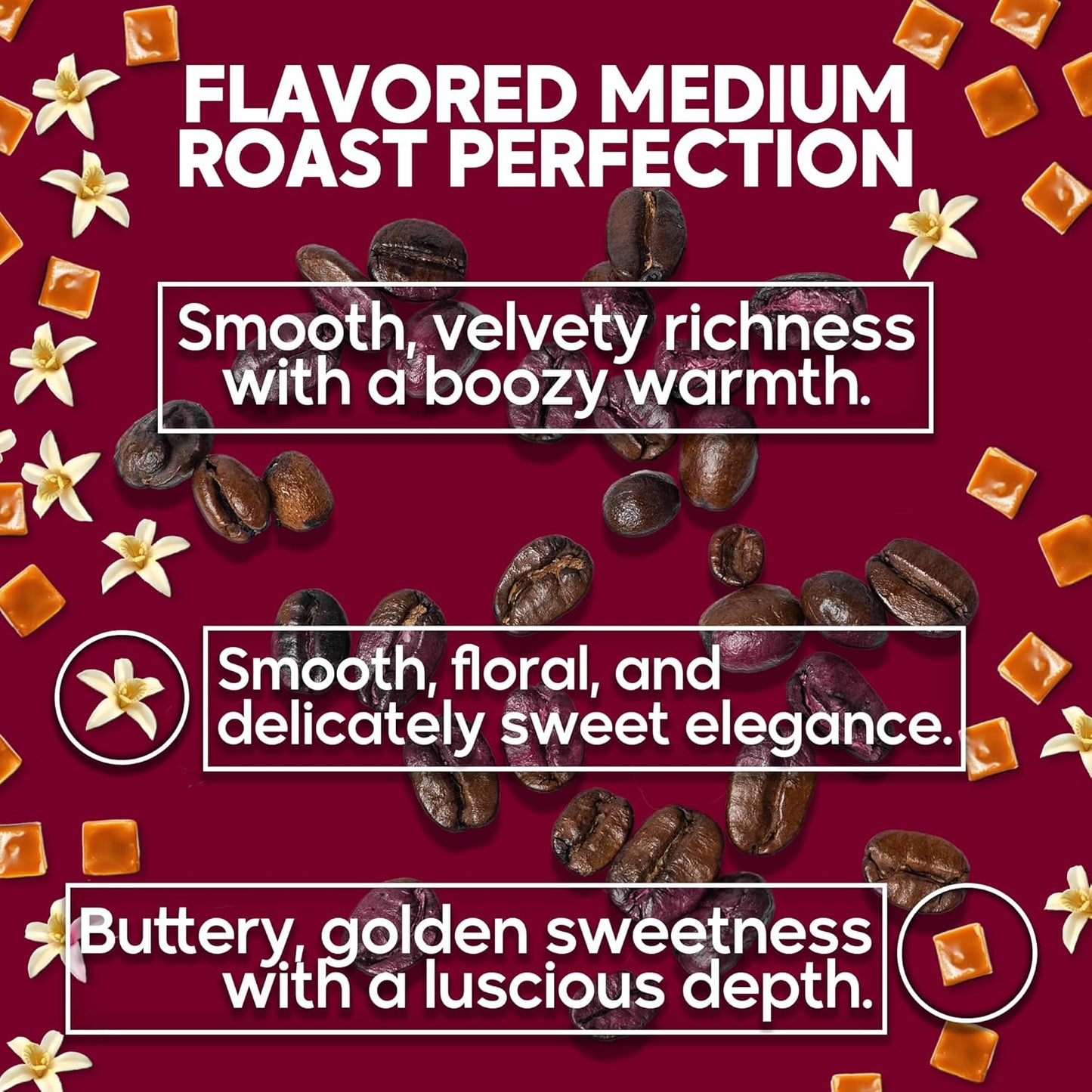 Sarasota K-Cup Coffee Pods | Medium Roast Flavored Coffee | Jamaican Me Crazy | Single Serve for Keurig Brewers | Gourmet, Low Acid, Mold Free | 24 Count