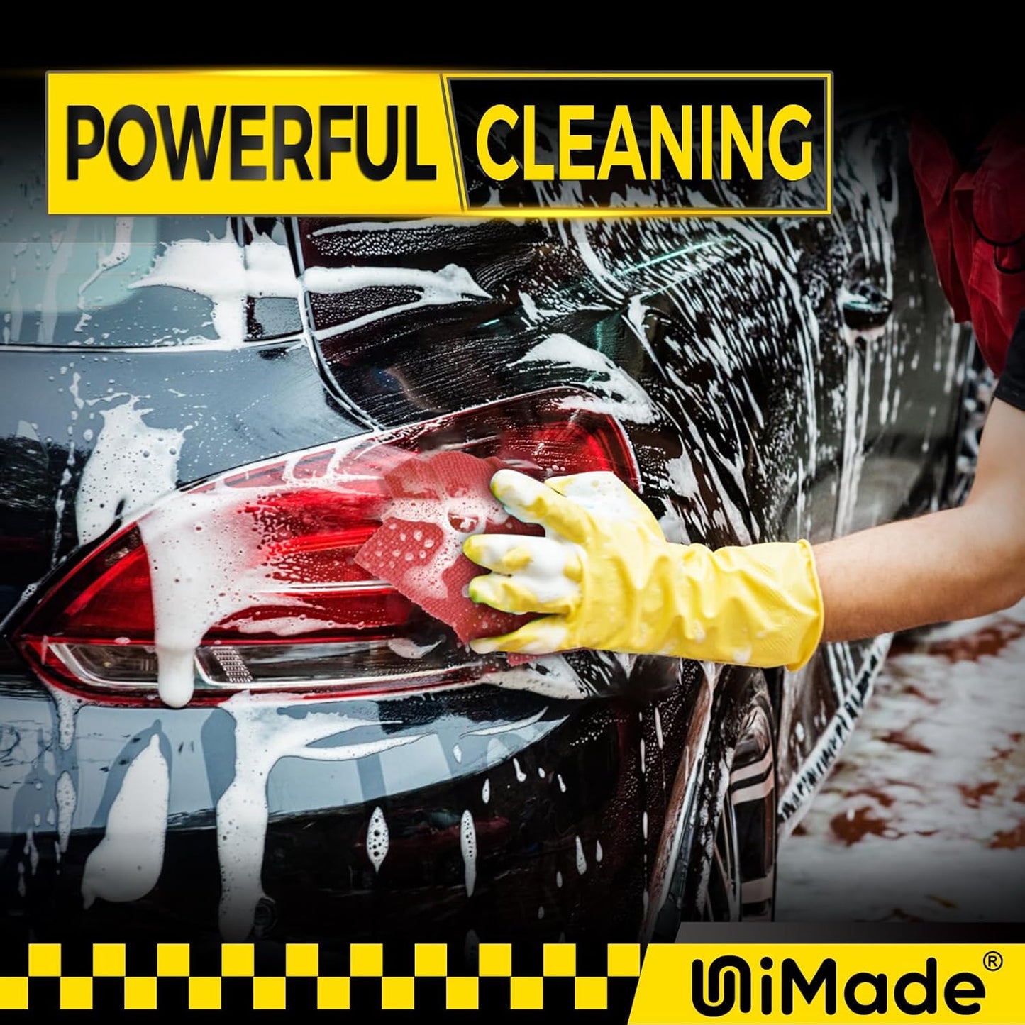 Shop Towels, 24 Pack Commercial Grade Shops Rags Microfiber Towel for Cars Cleaning Rags Bulk Clean Cloth for Automotive Bar Mechanic Restaurant Garage Housekeeping, 11.5"x 11.5", Red