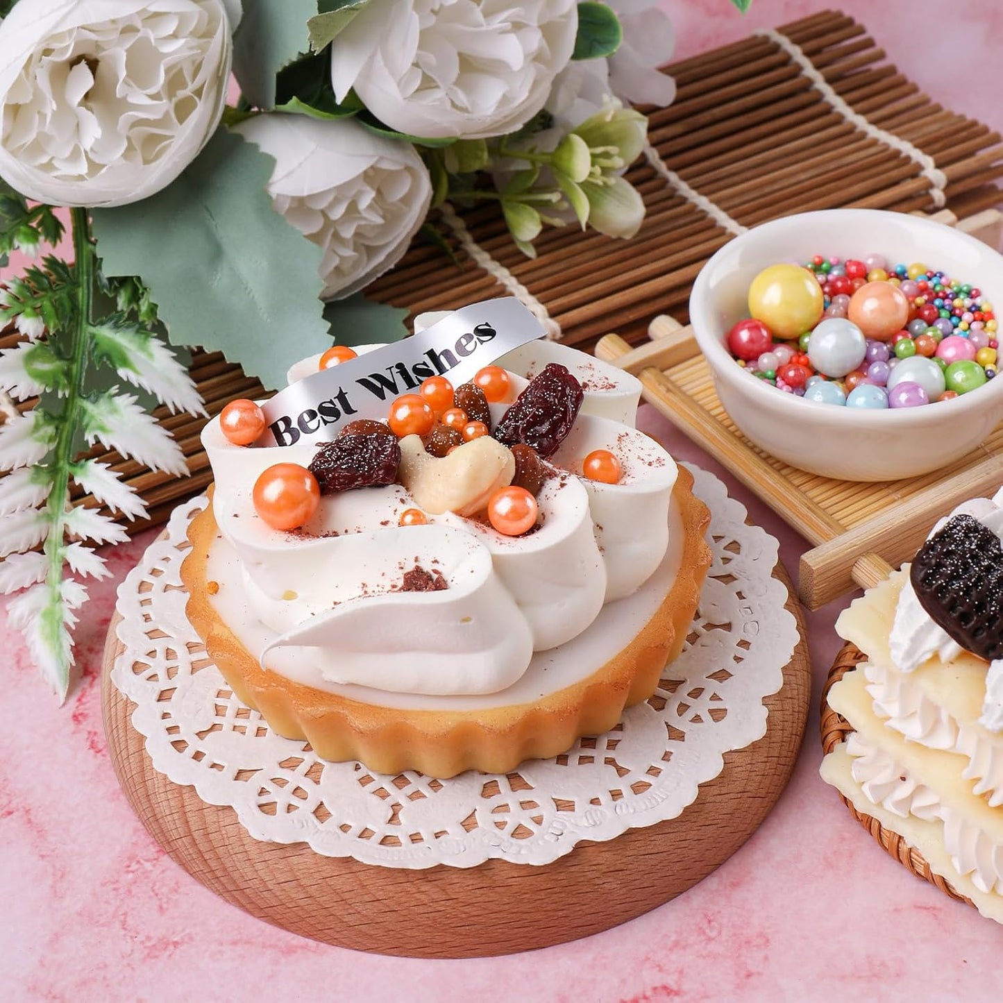 Purple Sprinkles for Cake Decorating, 6 Sizes Mix 4.6 oz Edible Pearl Sugar for Ice Cream Cupcake Cookies, Wedding Parties Birthday Cake Decoration