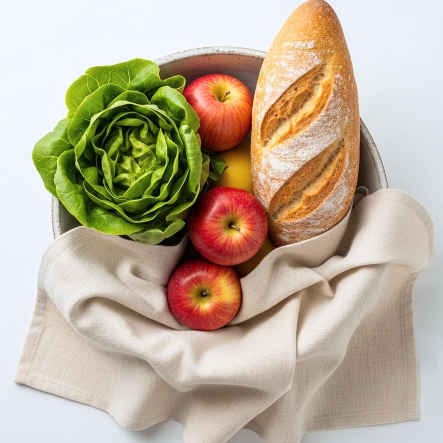 LITO LINEN AND TOWEL Flour Sack Towels – 100% Cotton, 28x28 Inches, Highly Absorbent, Embroidery-Ready Tea Towels for Kitchen & Crafts, Farmhouse Decor, Pack of 6 Natural