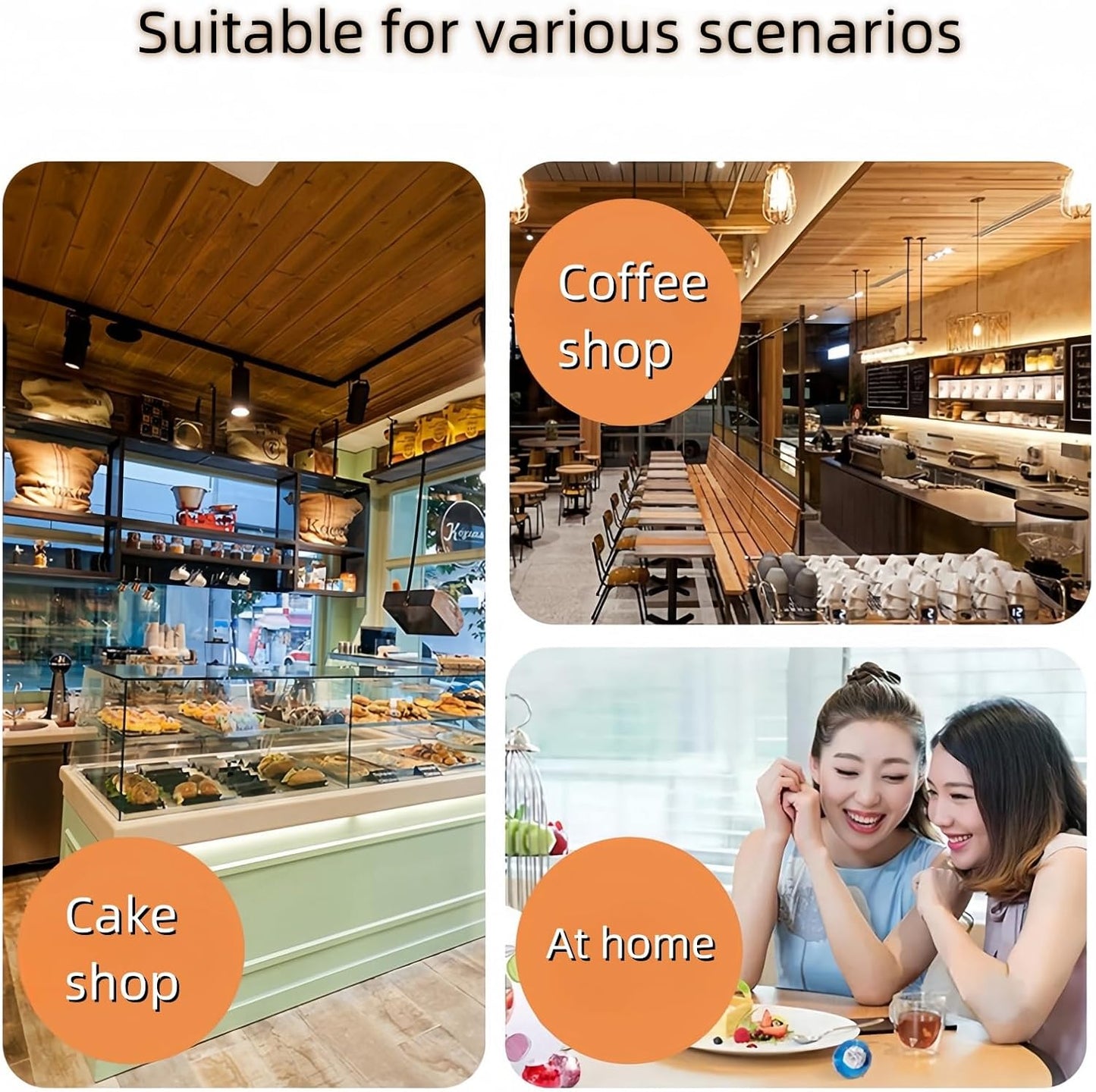 Tea Infusers For Loose Leaf Tea - Stainless Steel Office, Home & Travel - Set of 3 - Includes Strainers, Cleaning Brush