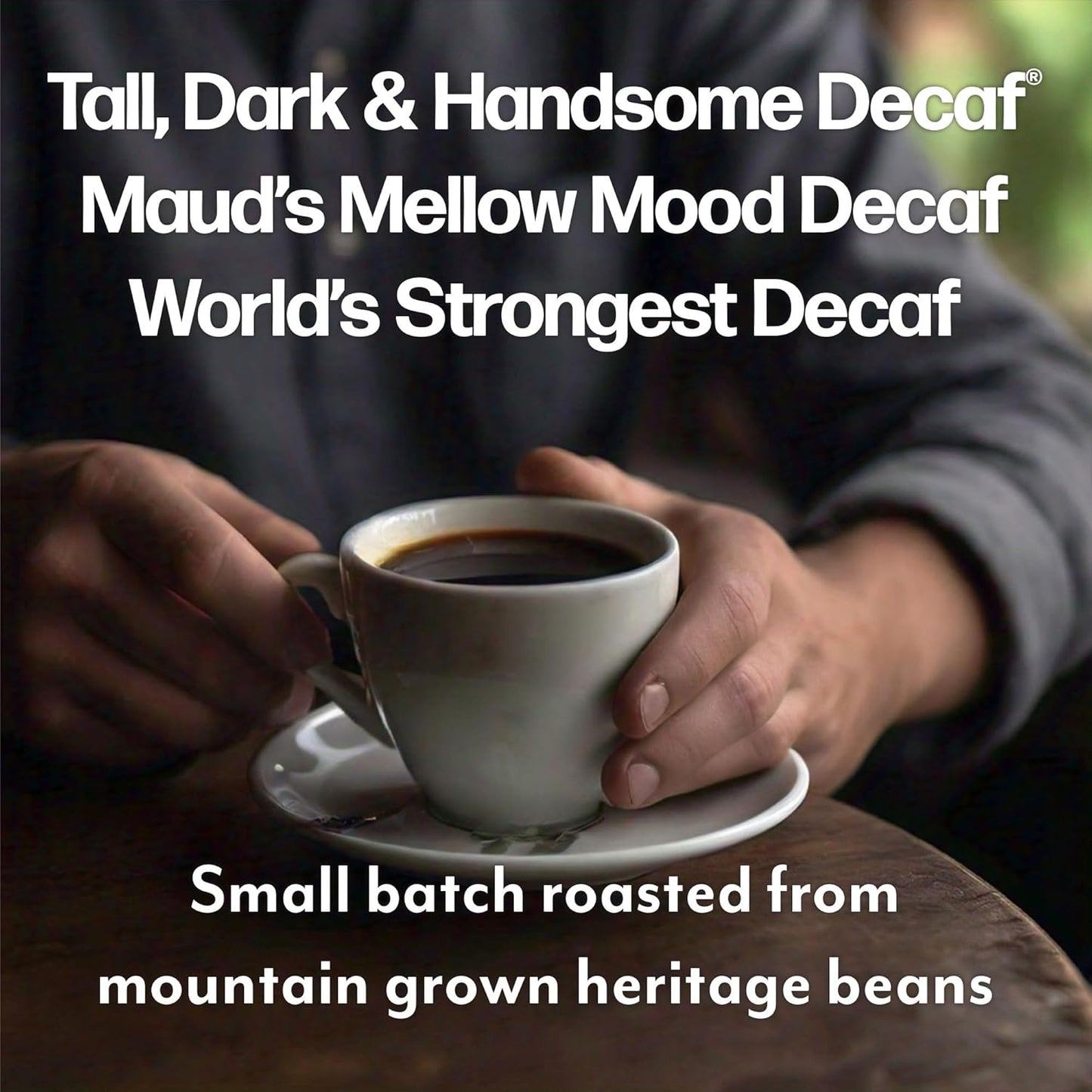 Maud's Decaf Dark Roast and Decaf Medium Roast Coffee Pods Bundle, 54 ct, Decaffeinated Coffee in Recyclable Single Serve Pods – 100% Arabica Coffee, Compatible with Keurig K Cups Maker