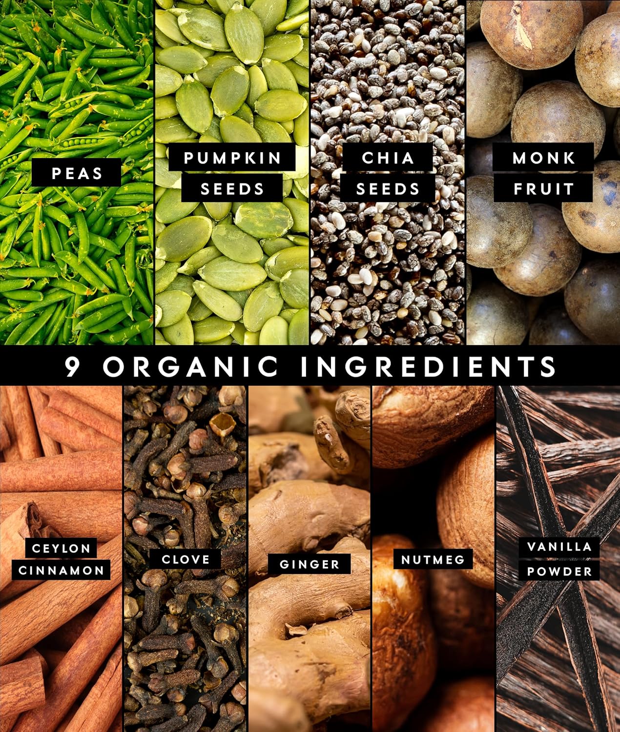 Truvani Vegan Pea Protein Powder | Pumpkin Spice | 20g Organic Plant Based Protein | 20 Servings | Keto | Gluten & Dairy Free | Low Carb | No Added Sugar