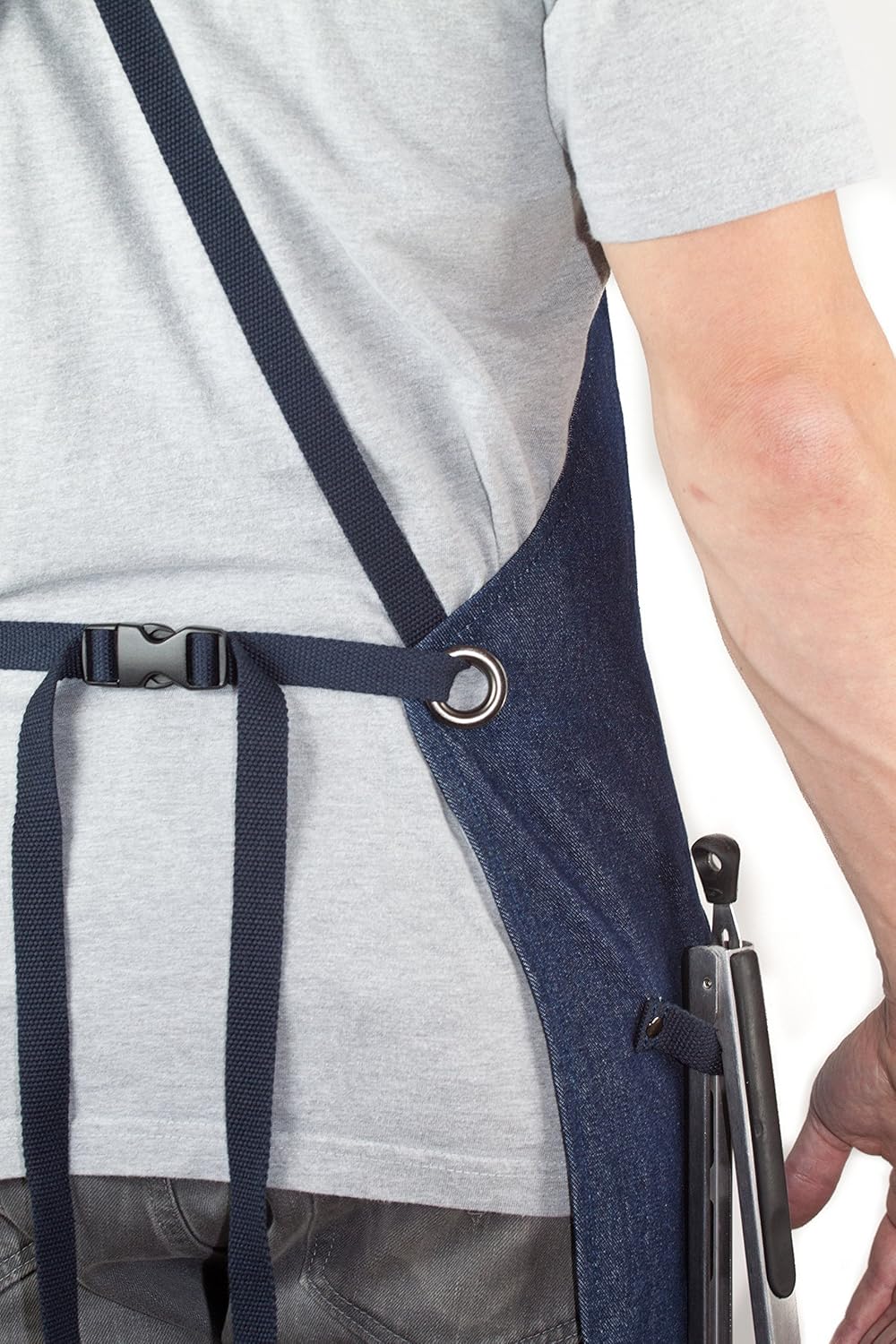 Hudson Durable Goods - Professional Grade Chef Apron for Kitchen, BBQ & Grill