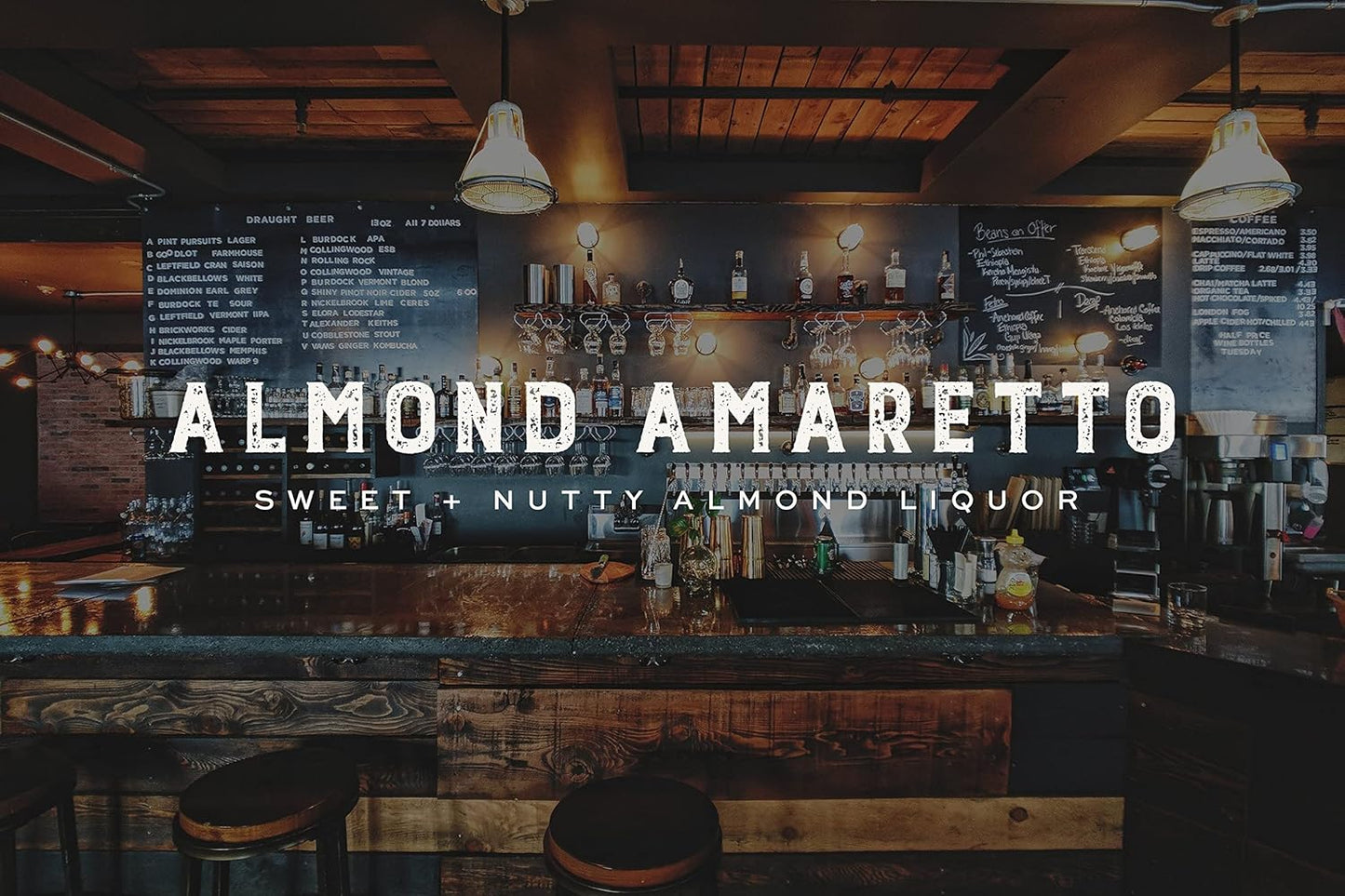 Steel Mill Coffee Co. - Almond Amaretto Flavored Coffee - Ground Coffee - Medium Roast - Regular - 100% Arabica Beans - Vegan - Sugar-Free - Gluten-Free - 12 oz Bag