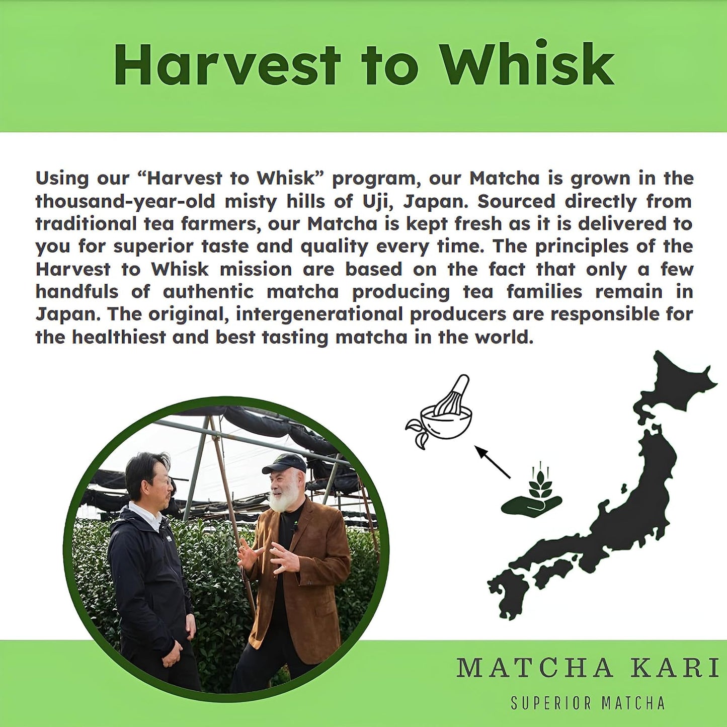 Matcha Kari Dr. Weil Complete Tea Set - White - Japanese Ceremonial Organic Matcha with Whisk and Holder, Ceramic Bowl, Sifter, and Scoop