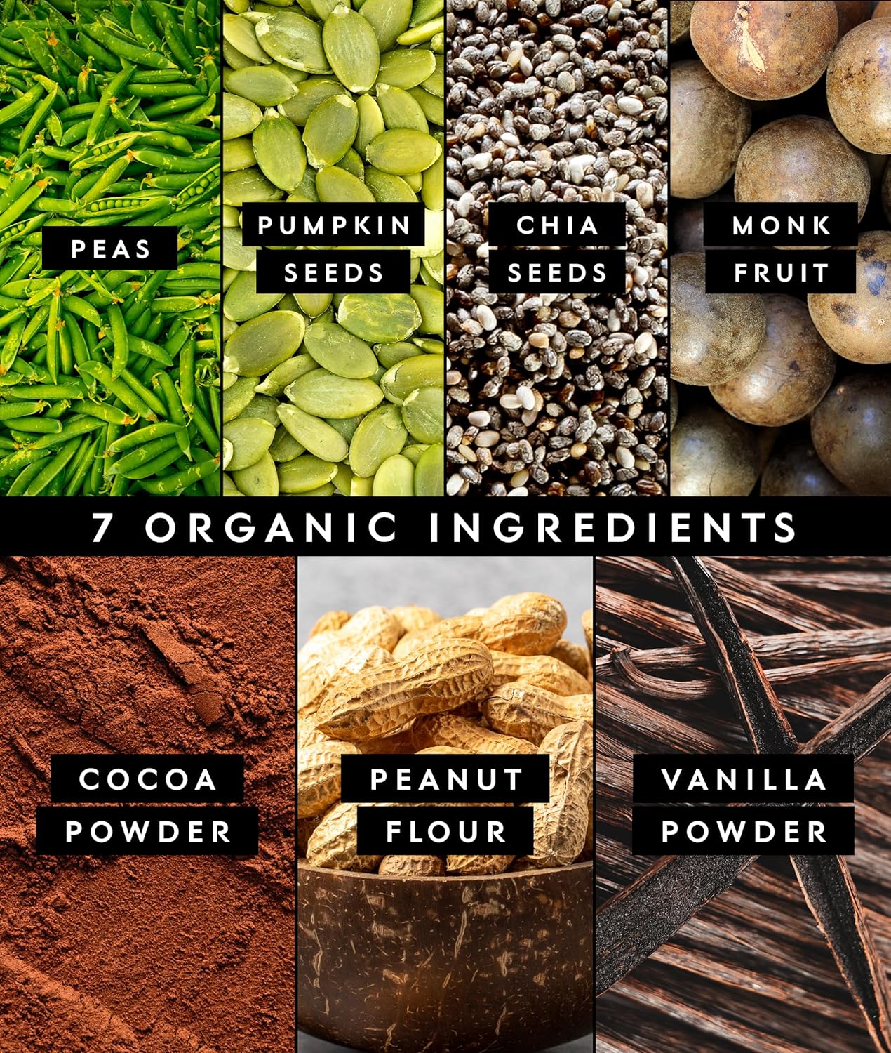 Truvani Vegan Pea Protein Powder | Chocolate Peanut Butter | 20g Organic Plant Based Protein | 20 Servings | Keto | Gluten & Dairy Free | Low Carb | No Added Sugar