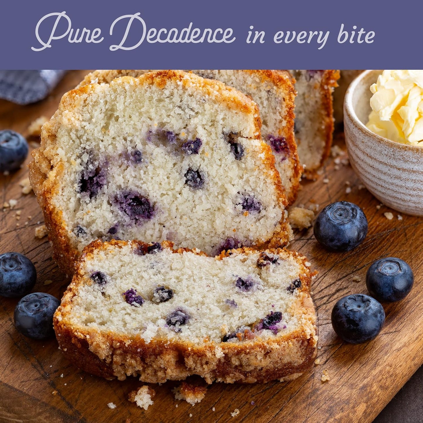 Sweet Logic Keto Baking Mix - Blueberry Muffin - Gluten-Free - Dairy Free - Diabetic-Friendly - High Protein - Allulose - Stevia - Low Sugar - Low Carb - Quick 20-Minute Prep (1-2G Carbs Per Serving)