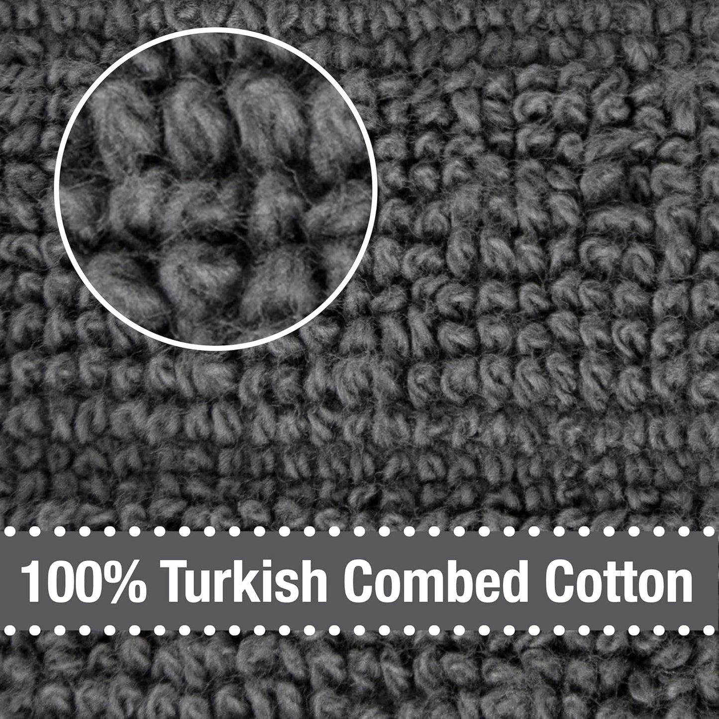 All-Clad Solid Kitchen Towels: Highly Absorbent, Super Soft Long Lasting - 100% Cotton, 17"x30" Tea Towels for Cleaning & Drying Dishes, Pans, Glassware, or Countertops, (2-Pack), Pewter