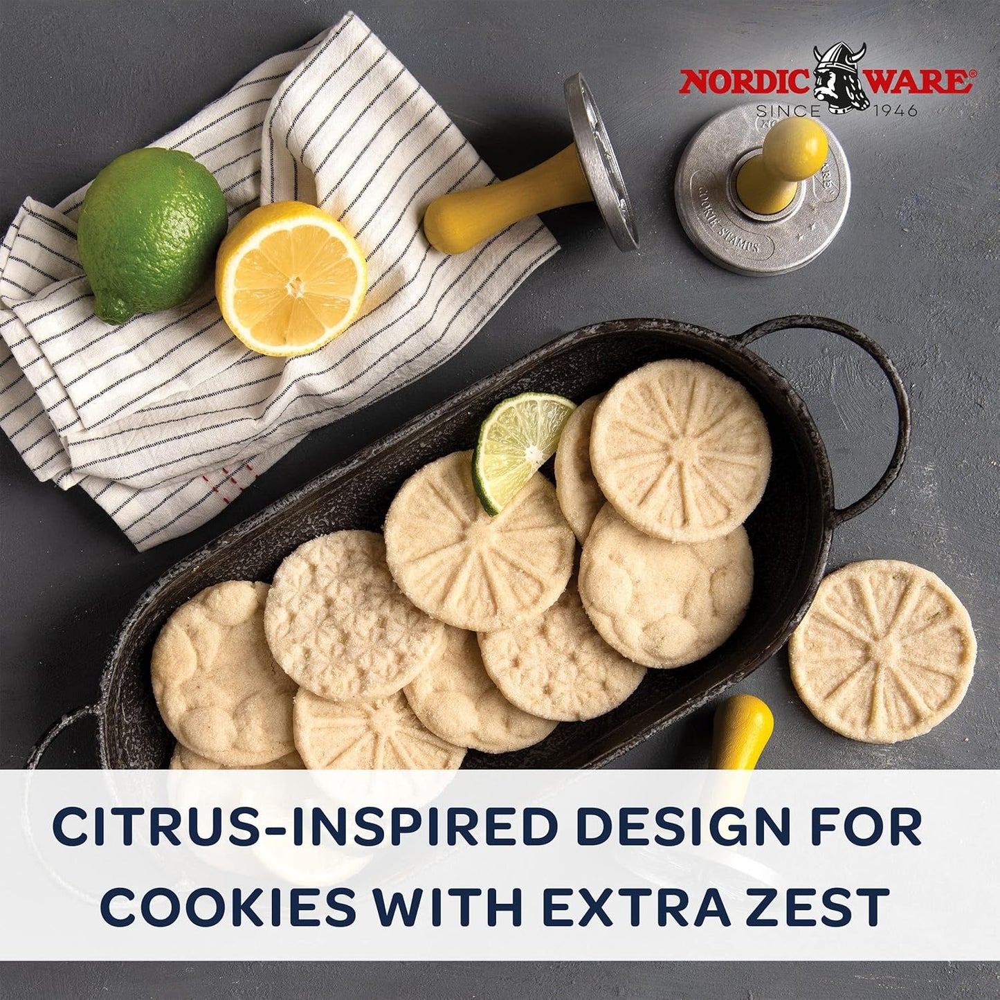 Nordic Ware Citrus Cookie Stamps
