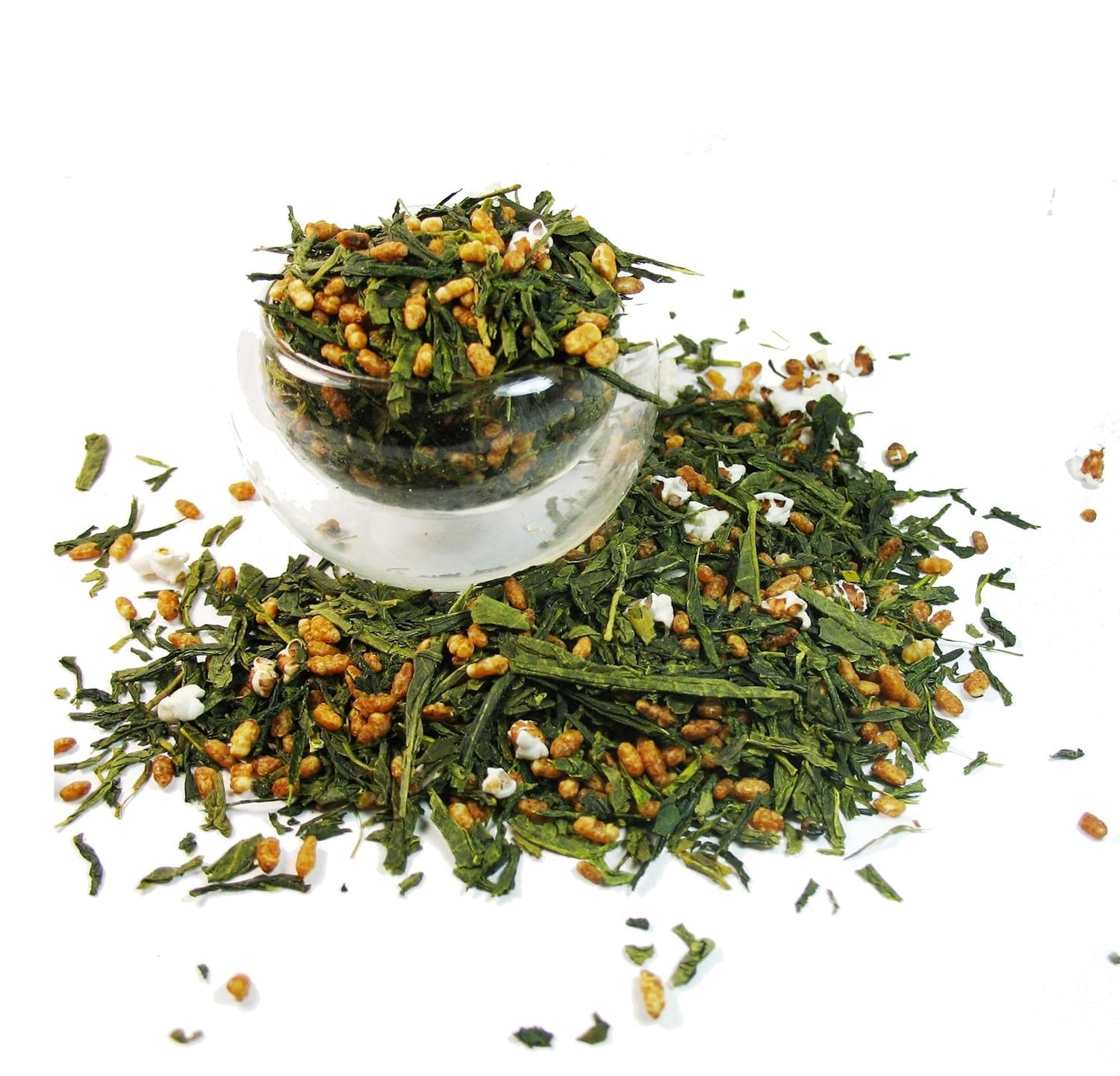 Organic Premium Genmaicha Popcorn Green Tea helps the stomach to digest – 1 LB Bag