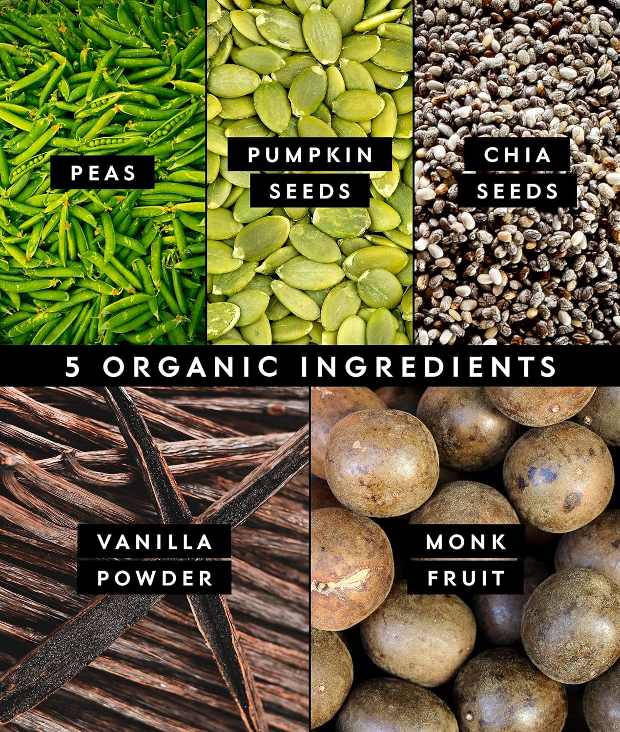 Truvani Vegan Pea Protein Powder | Vanilla | 20g Organic Plant Based Protein | 10 Servings | Keto | Gluten & Dairy Free | Low Carb | No Added Sugar