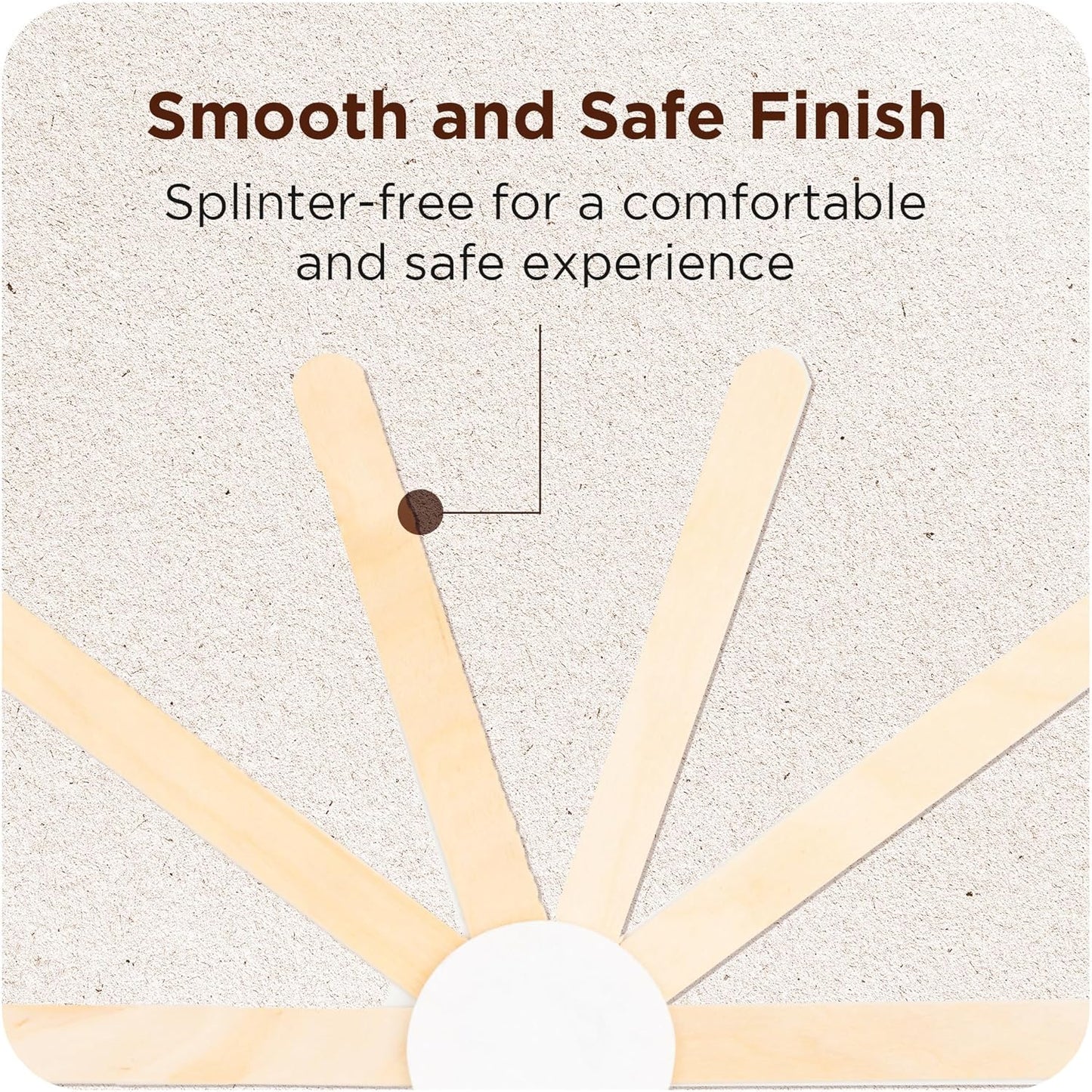 Makerstep Birch Wood Coffee Stirrers, 7 Inch Coffee Stir Sticks (1000 Pack) Eco-friendly, Sturdy Wooden Sticks. Splinter Free, Round End. Great For Your Coffee Nook