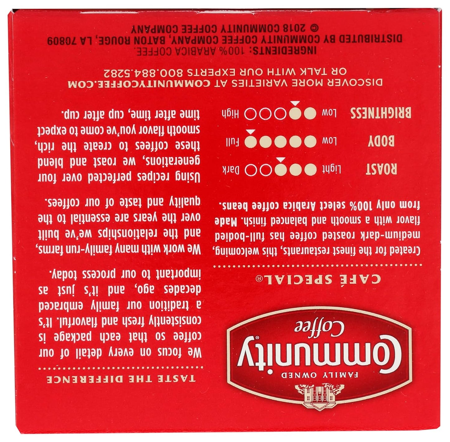 Community Coffee Cafe Special, 12 Count Single Serve Coffee Pods, Medium Dark Roast, Compatible with Keurig K-cup Brewers, 12 Count (Pack of 1)